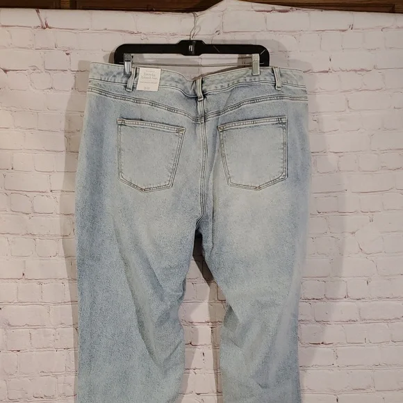 NEW Talbots Everyday Relaxed Jeans Ankle Light High Straight Stretch Womens 20W - Picture 4 of 8